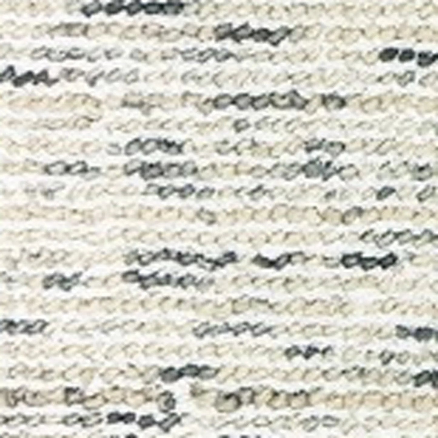 5' X 8' Ivory And Stone Hand Tufted Area Rug