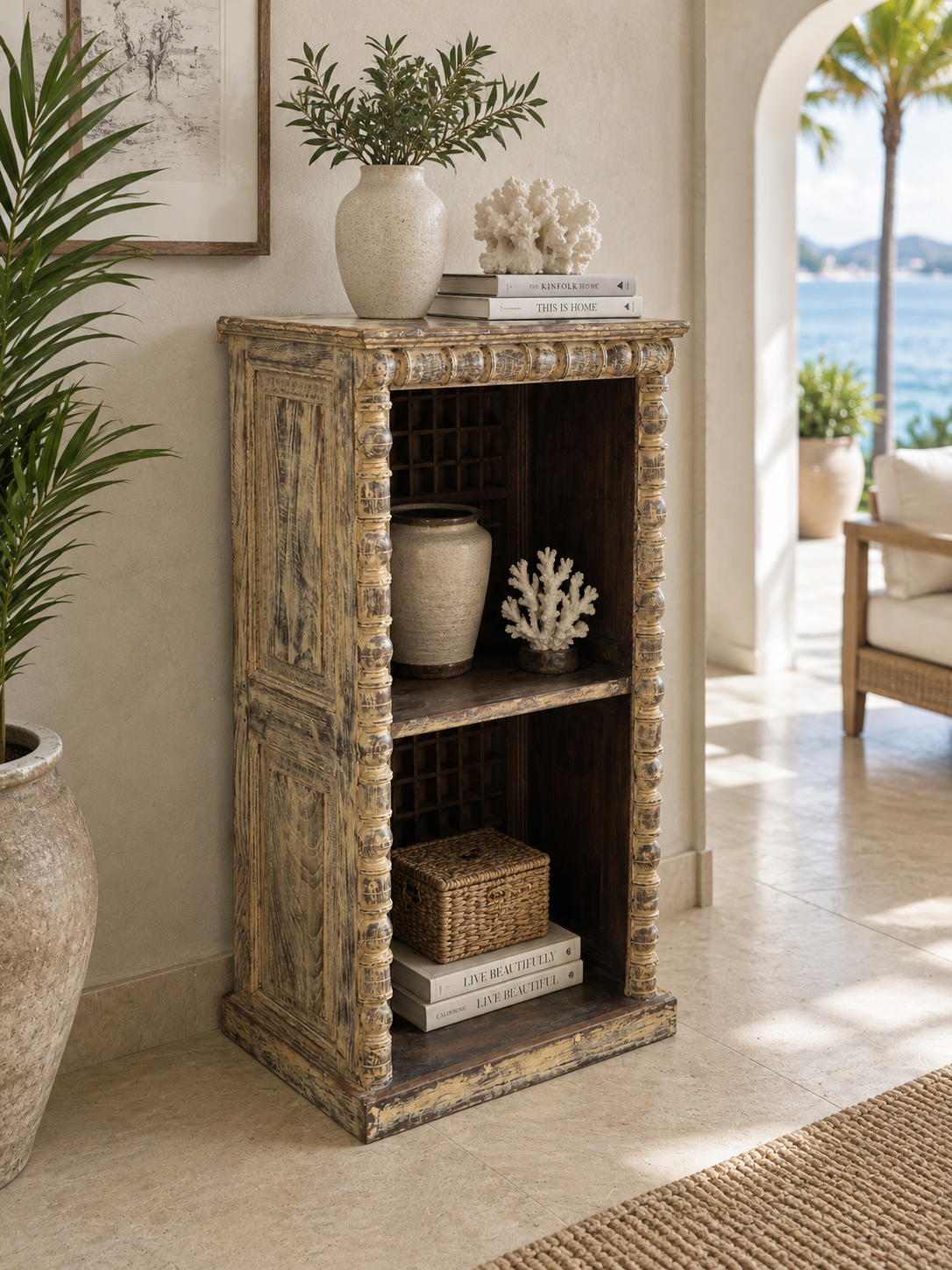 Jaipur Spindle Display Bookshelf