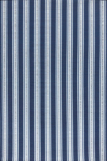Vertical Stripe Blue & White