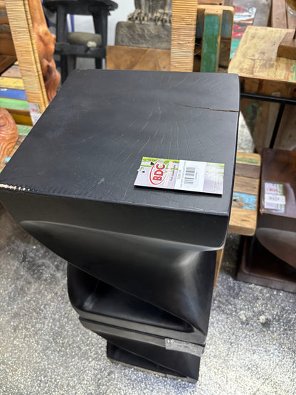 SUAR TWIST STOOL BURN FINISH