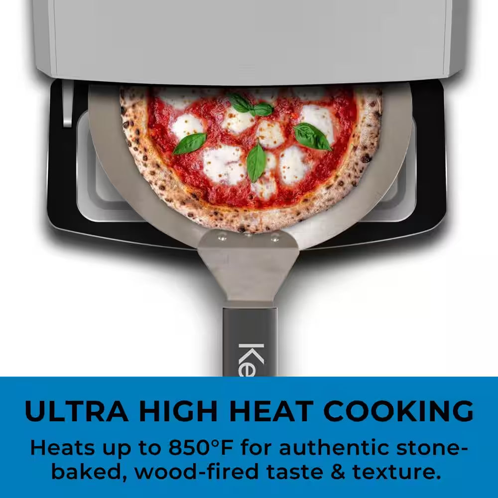 Electric Indoor and Outdoor Pizza Oven in Stainless Steel