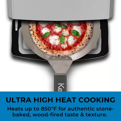Electric Indoor and Outdoor Pizza Oven in Stainless Steel