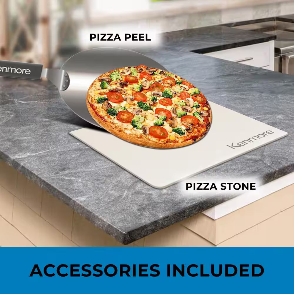 Electric Indoor and Outdoor Pizza Oven in Stainless Steel