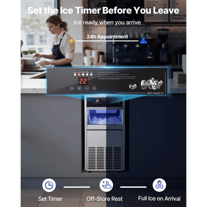 Ice Machines 100Lb / 450Lb In 24 Hours